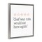 Stupell Industries Cute Chef Funny Rating Floater Framed Canvas Wall Art Design by House Fenway